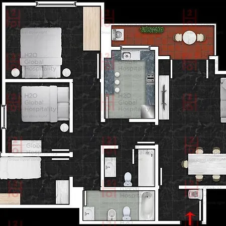 Canela Homes Park Gueell Apartment